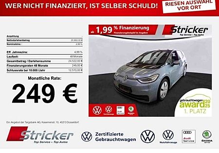 VW ID.3 Volkswagen Max 150/58 249,-ohne Anzahlung Pano Head-Up