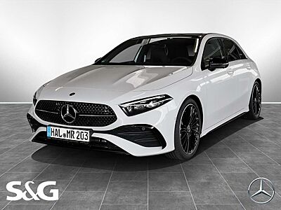 Mercedes-Benz A 200 AMG MBUX+360°+M-LED+Pano+Night+19+Totwink