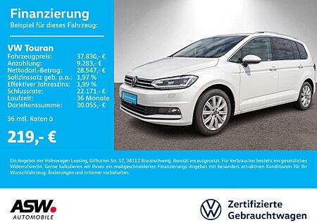VW Touran Volkswagen Highline 2.0 TDI DSG LED Navi RFK 7-S AHK