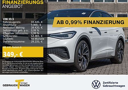 VW ID.5 Volkswagen Pro UPE LM21 AHK NAVI KAMERA