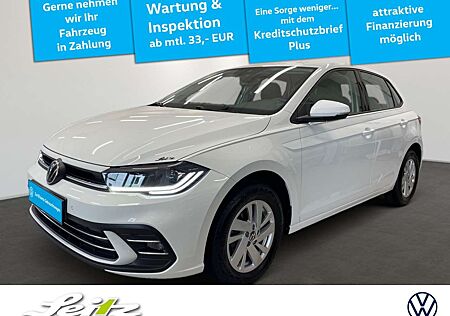VW Polo Volkswagen VI 1.0 TSI Style *MATRIX*PARKSENSOR*SITZH*