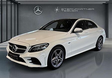 Mercedes-Benz C 300 de AMG+MBUX+PANORAMA+LED+TOTW+AMBIENTE+AHK