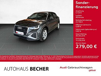 Audi Q2 S line 35 TFSI S tronic /AHK/Sitzhz/Rückfahrk