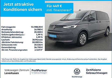 VW T7 Multivan Volkswagen PANO SHZ PDC MATRIX KAM