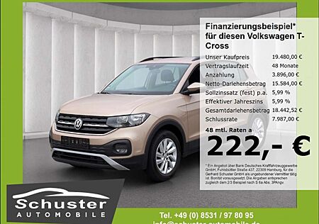 VW T-Cross Volkswagen Life 1.0TSI*DSG Navi R-Kam SHZ 2xSpurass