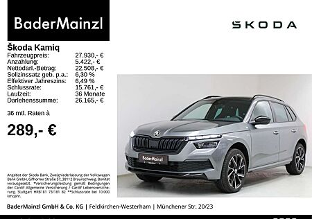 Skoda Kamiq 1.5 TSI DSG Monte Carlo ACC Pano LED Kam.