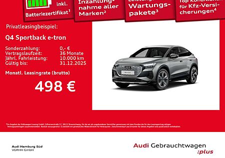 Audi Q4 e-tron Q4 Sportback 45 e-tron qu. 2xS LINE/WÄRMEPUMPE