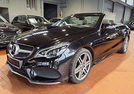 Mercedes-Benz E 200 E200 CABRIO AMG LED NAVI LEDER AIRSCARF SCHECKH.