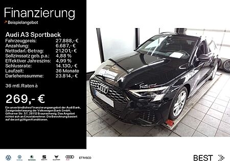 Audi A3 S line 40 TFSIe HUD*Matrix*Navi*AHK