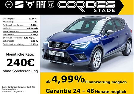 Seat Arona FR1.5 TSI Kamera PDC Bordcomputer (69+)
