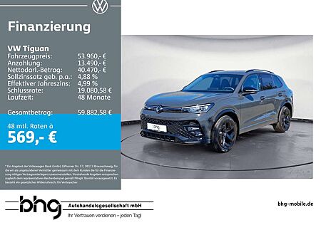 VW Tiguan Volkswagen 2.0 TDI SCR 4MOTION DSG R-Line BlackStyle