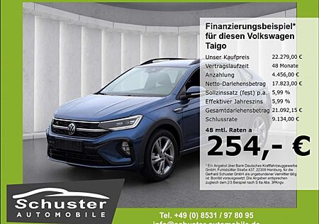 VW Taigo Volkswagen R-LINE 1.0TSI*IQ-LED ACC Navi R-Kam Alarm