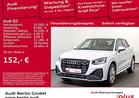 Audi Q2 S line 30 TFSI 6-G. AHK LED VIRTUAL DAB SITZH