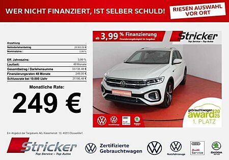 VW T-Roc Volkswagen R-Line 1.5TSI DSG 249,-ohne Anzahlung Kamera ACC