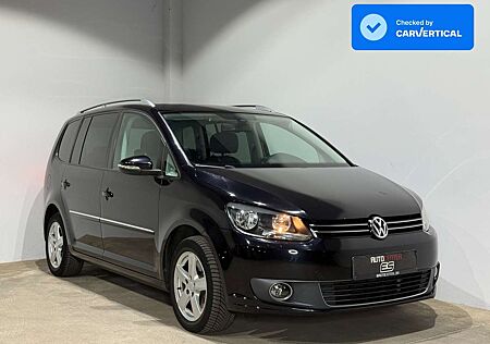 VW Touran gebraucht kaufen VW Touran Volkswagen 2.0 TDI BMT Life DSG 7 Sitzer Pano AHK