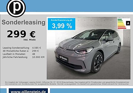 VW ID.3 Volkswagen PRO PER NAVIPRO+HEAD+KAM+ERGOSITZ+ACC+18"