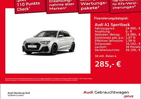 Audi A1 25 TFSI S line S tronic LM17 Sitzhz