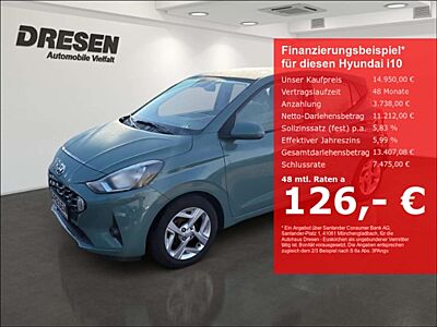 Hyundai i10 1.2 A T Trend Navi Apple CarPlay Android Auto Klim