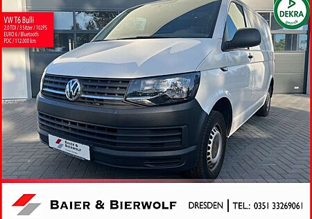 VW T6 Transporter Volkswagen Kasten 2.0 TDI Klima PDC 1.Hand