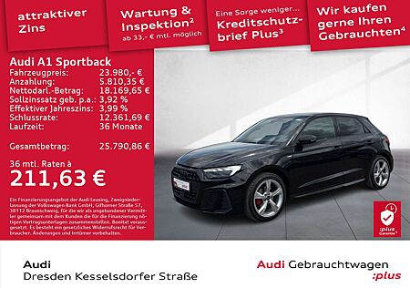 Audi A1 25 TFSI S-Line Kamera LED Navi
