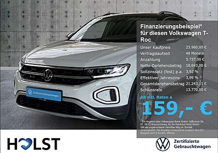 VW T-Roc Volkswagen 1.0TSI STYLE 5J/100TKM Massage Induktiv