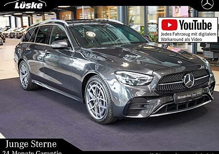 Mercedes-Benz E 220 d T AMG Line Schiebedach Totwinkel Kamera