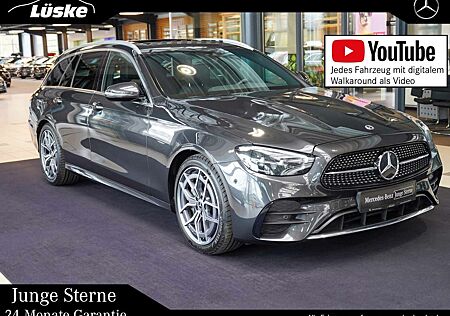 Mercedes-Benz E 220 d T AMG Line Schiebedach Totwinkel Kamera