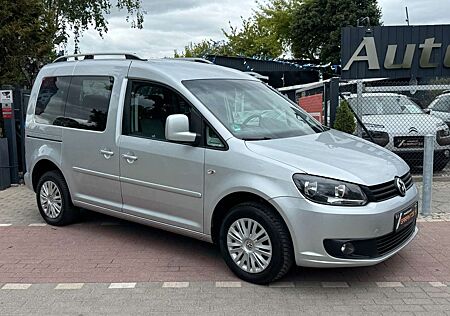 VW Caddy Volkswagen 1.6TDI*Klima*Navi*Temp.*Ahk*2xSchiebetür*