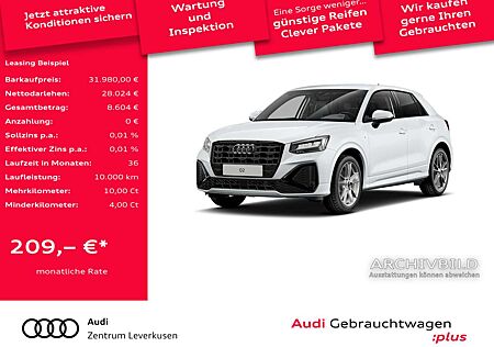 Audi Q2 S line LED AHK VIRT CARPLAY SHZ PDC KLIMA