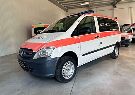 Mercedes-Benz Vito 4x4 ALLRAD 116 CDI*NOTARZT STROBEL NEF*KRNK