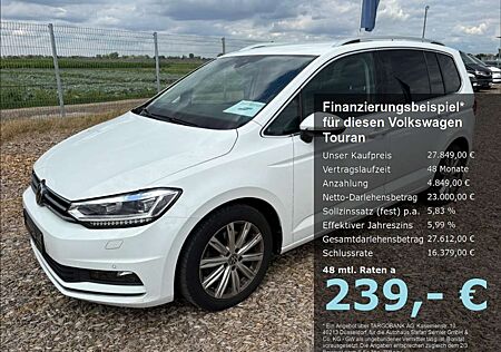 VW Touran Volkswagen Highline 1.5 TSI DSG NAVI E-HKLAPPE KESSY