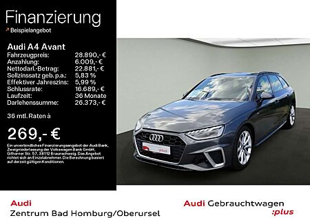 Audi A4 40 TDI quattro S line*Navi*LED*Alu*AHK*