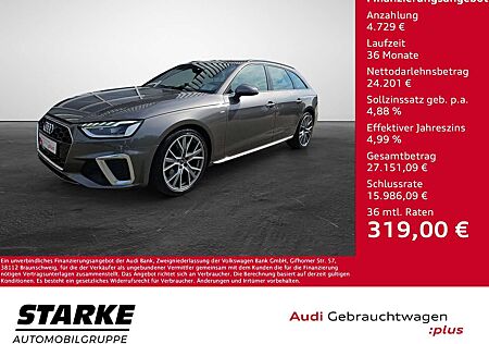 Audi A4 Avant 35 TFSI S line NaviPlus Matrix SHZ 19-Zol...