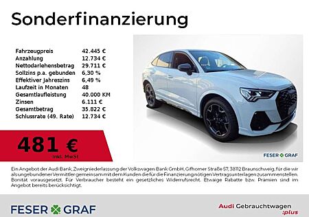 Audi Q3 Sportback 40 TDI qu S Line Pano,Matrix,Navi,Kamera