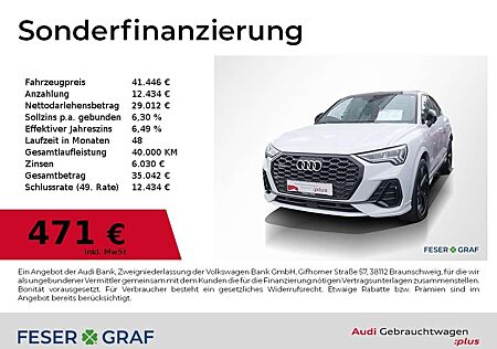 Audi Q3 Sportback 40 TDI qu S Line Pano,Matrix,Kamera