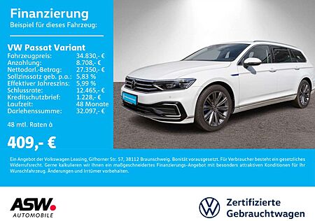 VW Passat Variant Volkswagen GTE 1.4TSI eHybrid DSG RFK AHK VC