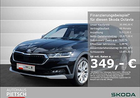 Skoda Octavia Combi Scout 2.0 TDI 4x4 Matrix AHK HeadUp