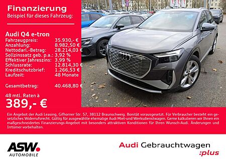 Audi Q4 e-tron Q4 S line 50 e-tron quattro LED Navi PDC AHK