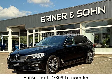 BMW 520 d Touring Sport Line,AHK,M Lenkrad,T-Leder.