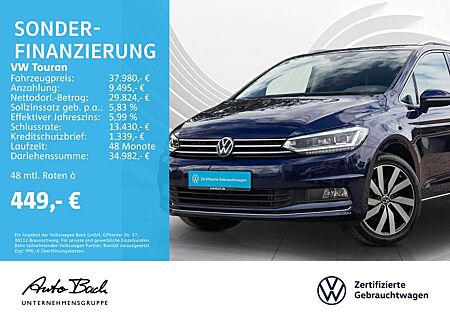 VW Touran Volkswagen 2.0 TDI "Highline" DSG Navi LED Standhzg.