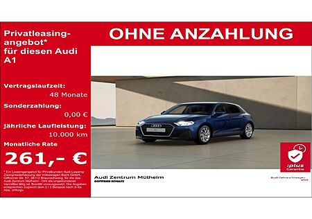Audi A1 Sportback 25 TFSI virtual Einparkhilfe