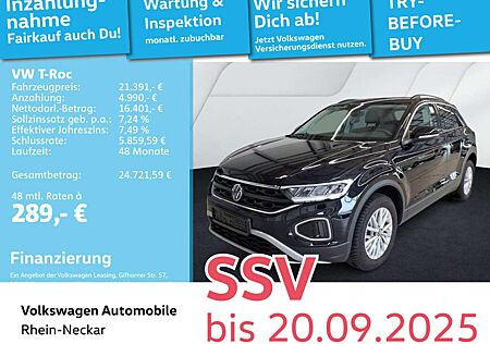 VW T-Roc Volkswagen 1.0 TSI Life Navi PDC LED uvm