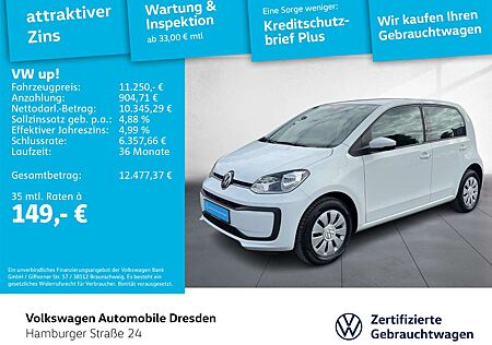 VW Up Volkswagen ! 1.0 MPI KLIMA DAB+ BLUETOOTH