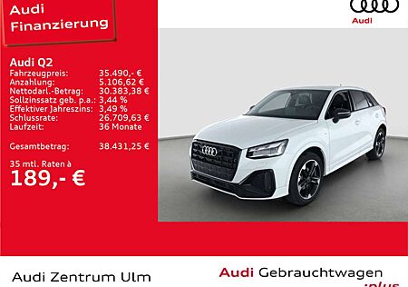 Audi Q2 S-Line 35 TFSI AHK LEDER NAVI R-KAM STDHZG