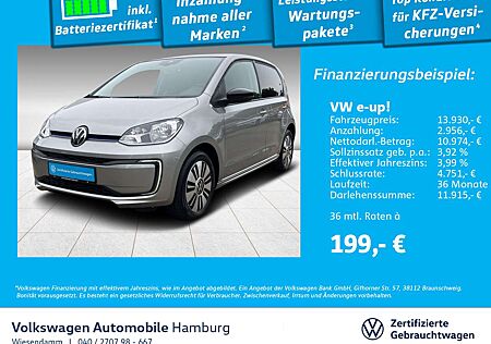 VW e-up! Volkswagen e-up! Style Klima Sitzhzg
