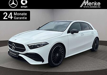 Mercedes-Benz A 200 AMG+Night+Pano+Burmester+AHK+KeyGo+Kamera