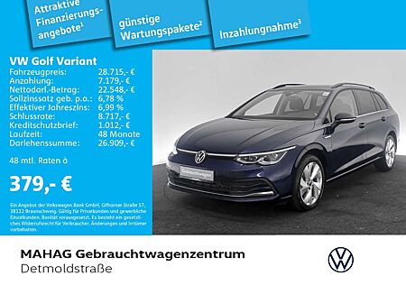 VW Golf Variant Volkswagen Golf VIII Variant 2.0 TSI STYLE Navi LEDPlus Dig