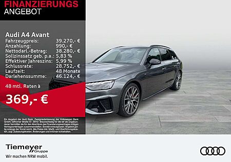 Audi A4 40 TFSI Q 2x S LINE LM19 KAMERA NAVI+ V