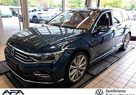 VW Passat Volkswagen Var. 2.0 TDI Eleg. DSG R-Line*Pano*StHz*19
