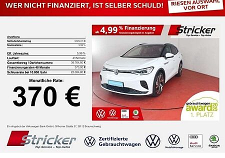 VW ID.4 Volkswagen GTX 370,-ohne Anzahlung Travel Wärmepumpe Kamera
